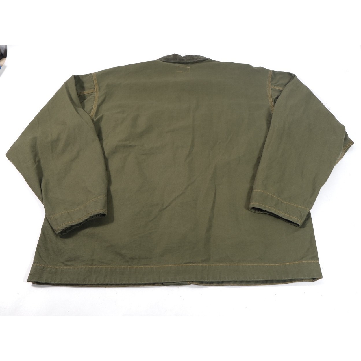Gardenheir Barn Jacket Men Xxl Moss Green Waxed Cotton Canvas Workwear Utility — image 2 of 8